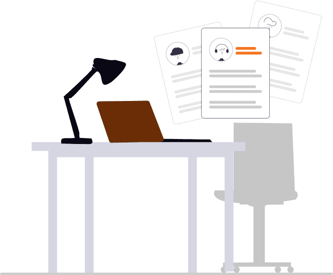 Careers at My Mart Illustration