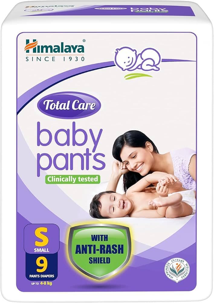 Himalaya Total  Care  Baby Pants Diapers S-9S