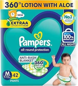 Pampers Complete Skin Comfort Medium 42 Pants