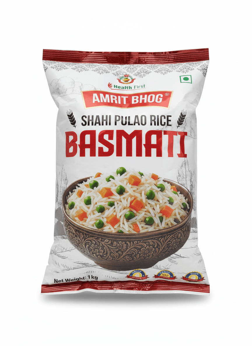 Amrit Bhog Shahi Pulao Basmati Rice 1kg