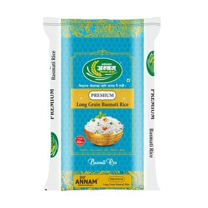 Annam Premium  Long Grain Basmati Rice 20Kg