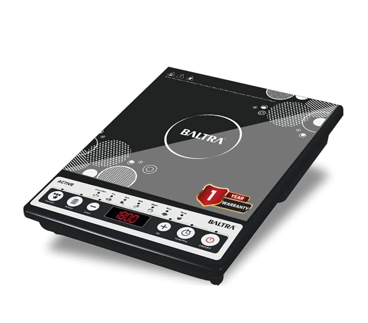 Baltra Active Delexe Induction Cooktop BIC135  1800w