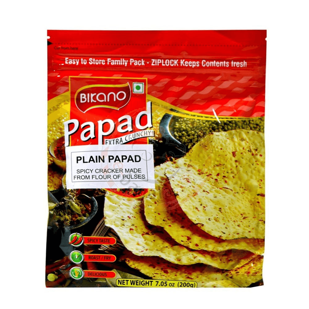 Bikano Plain Papad 150gm