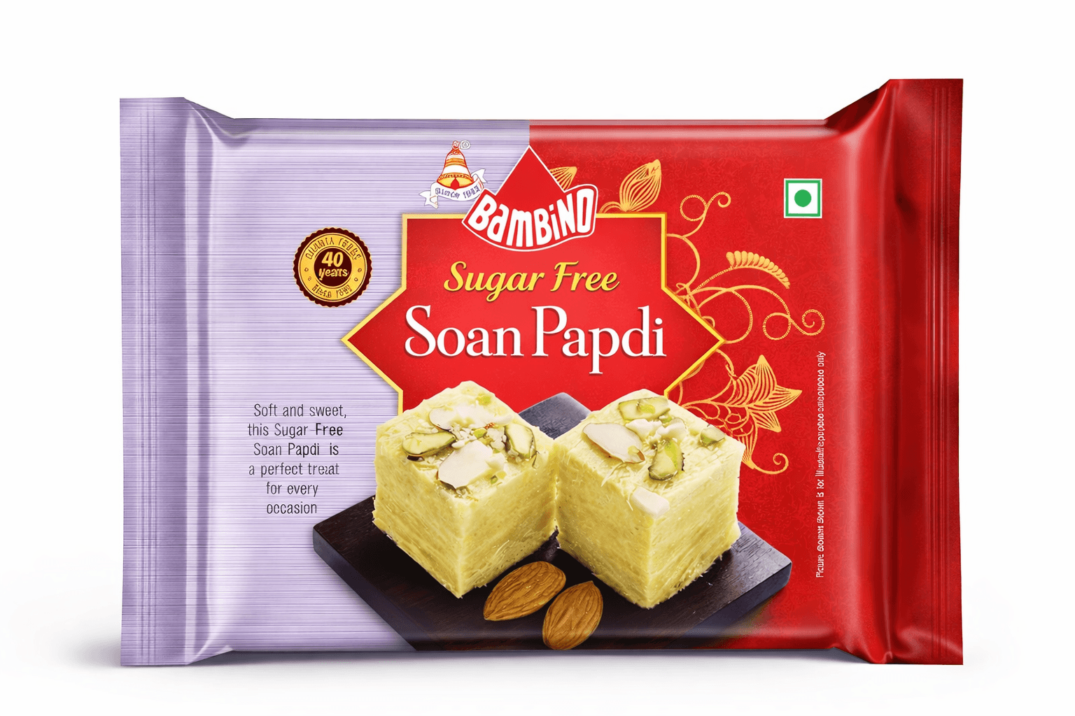 Bambino Sugar Free Soan Papdi 200gm