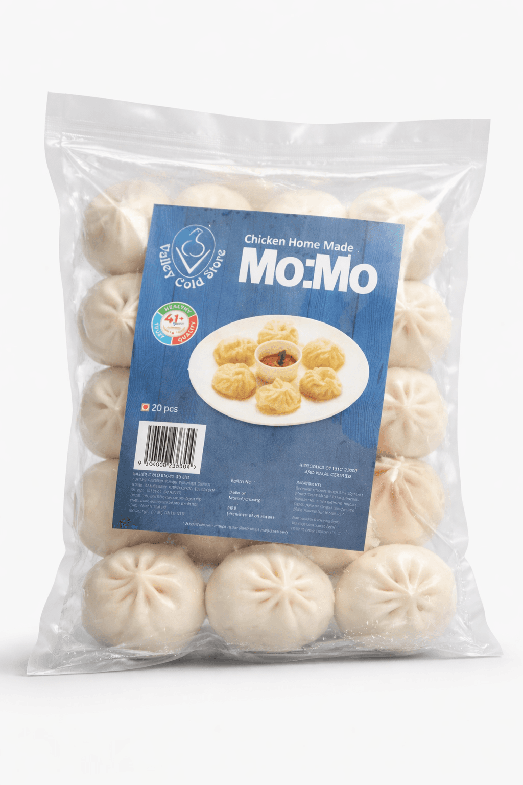 Valley Regular Chicken Momo 20pcs