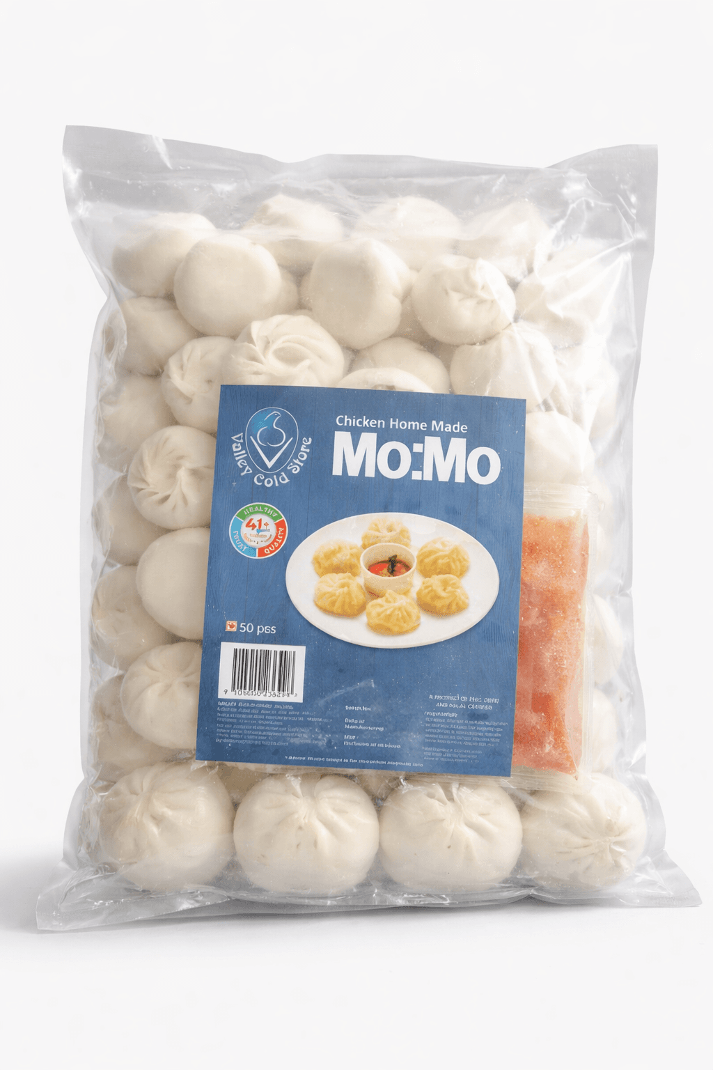 Valley Chicken Momo 50pcs Hand Made