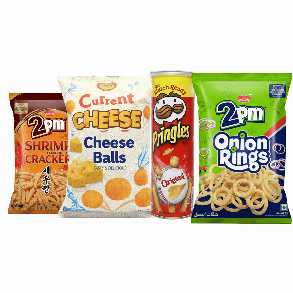 Chips, Cheese Balls & Snacks