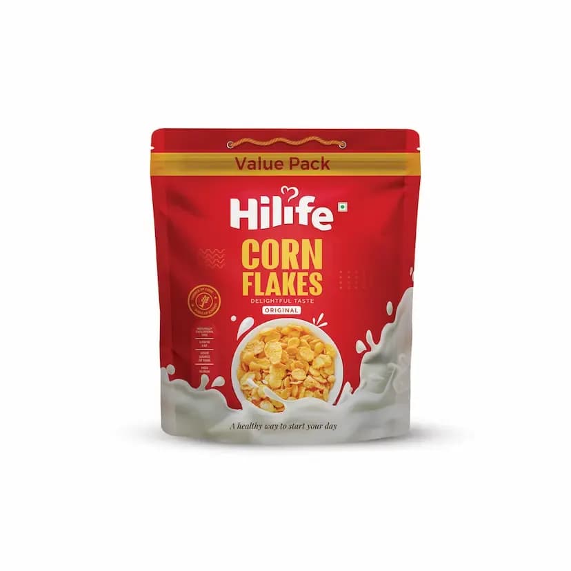 Hilife Corn Flakes 500gm Original