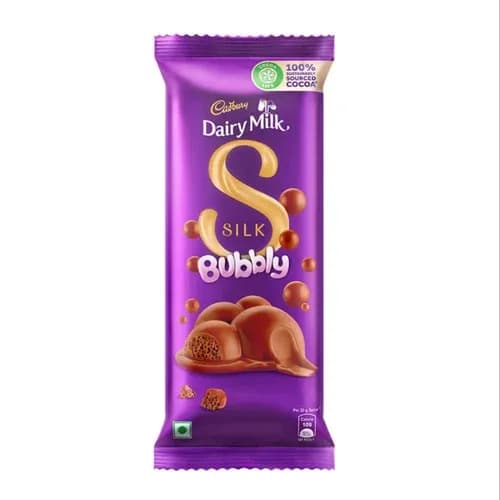 Cadbury Dairy Milk Silk Bubbly 46gm