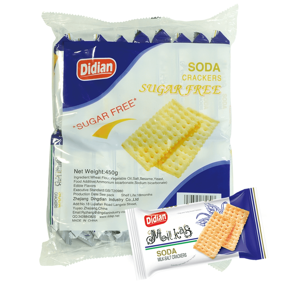 Didian Soda Crackers Sugar Free 450 gm