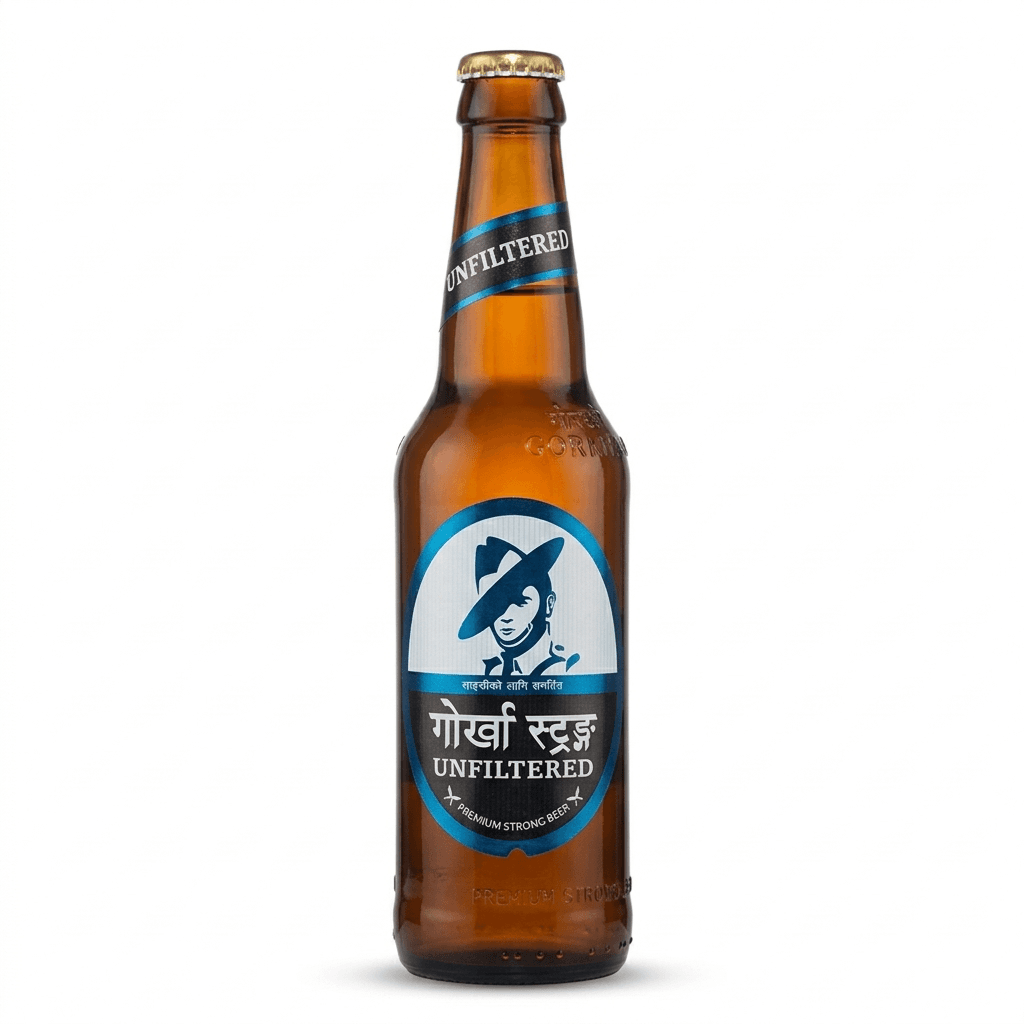 Gorkha Strong Unfiltered Beer 330ml