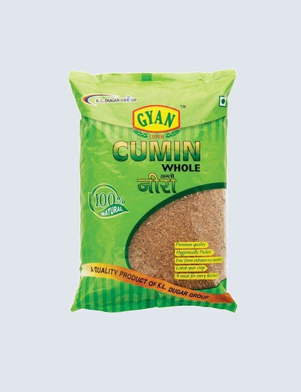 Gyan Cumin Whole(Jeera ) 1 kg