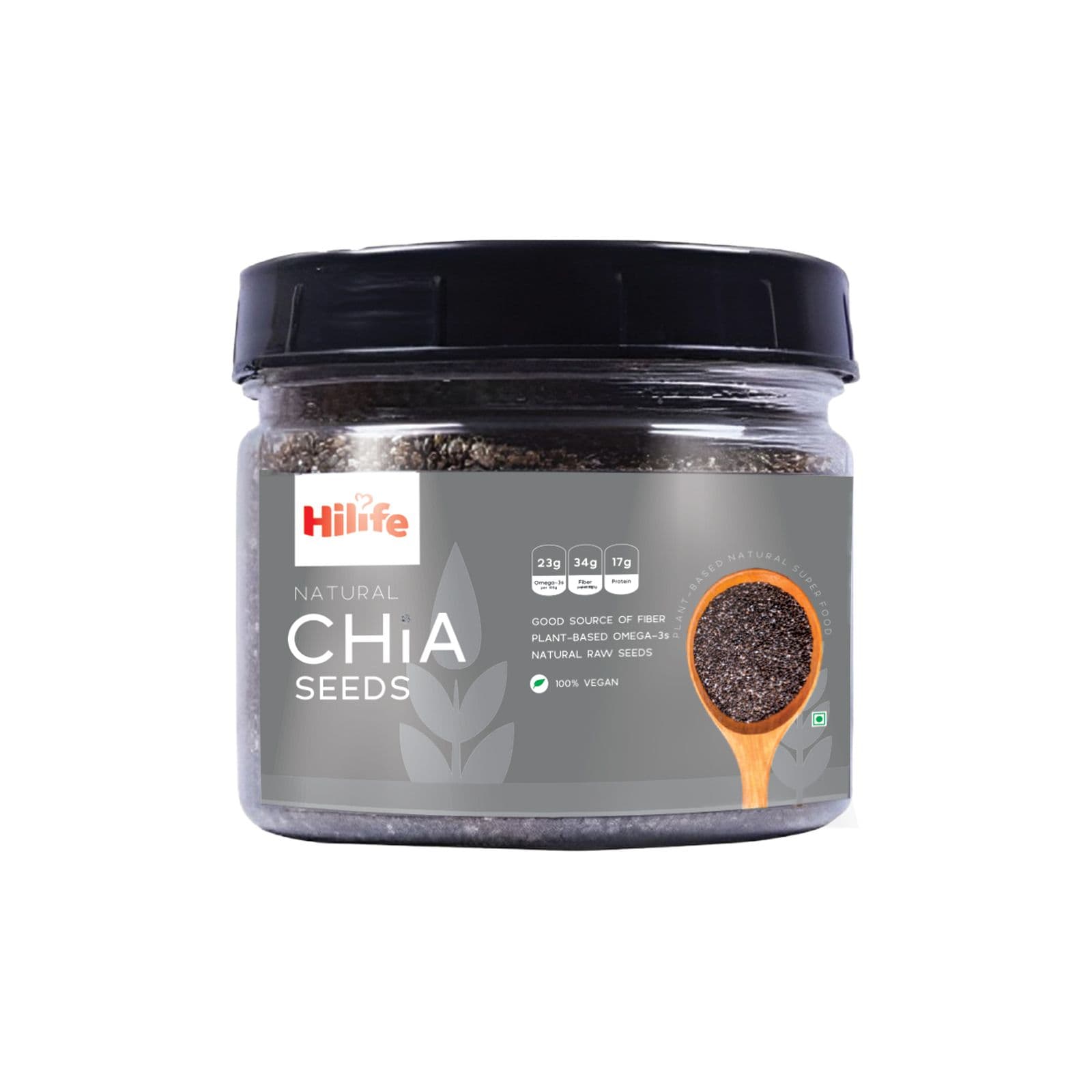 Hilife Chia Seeds 200GM  JAR