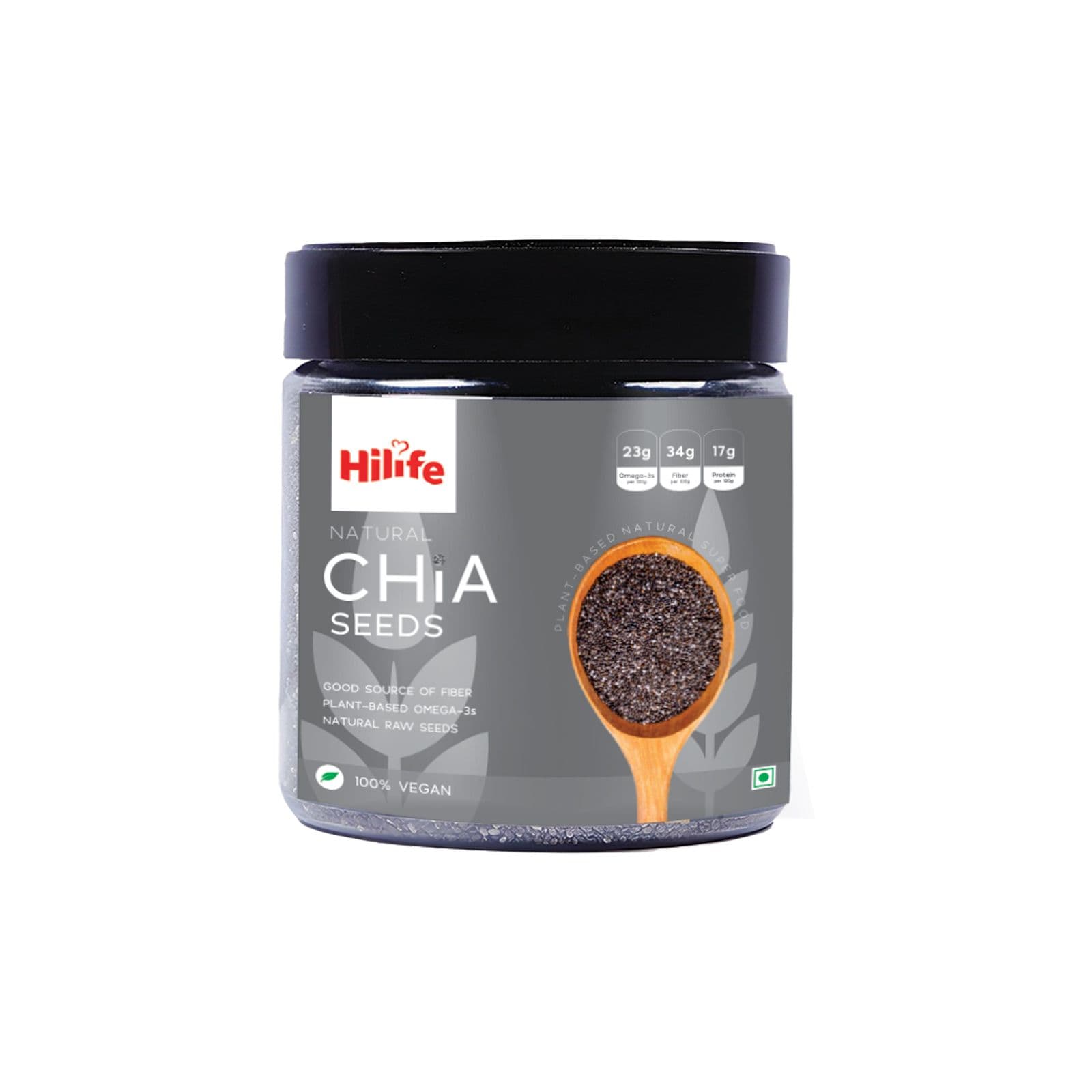 Hilife Chia Seeds 350GM  JAR