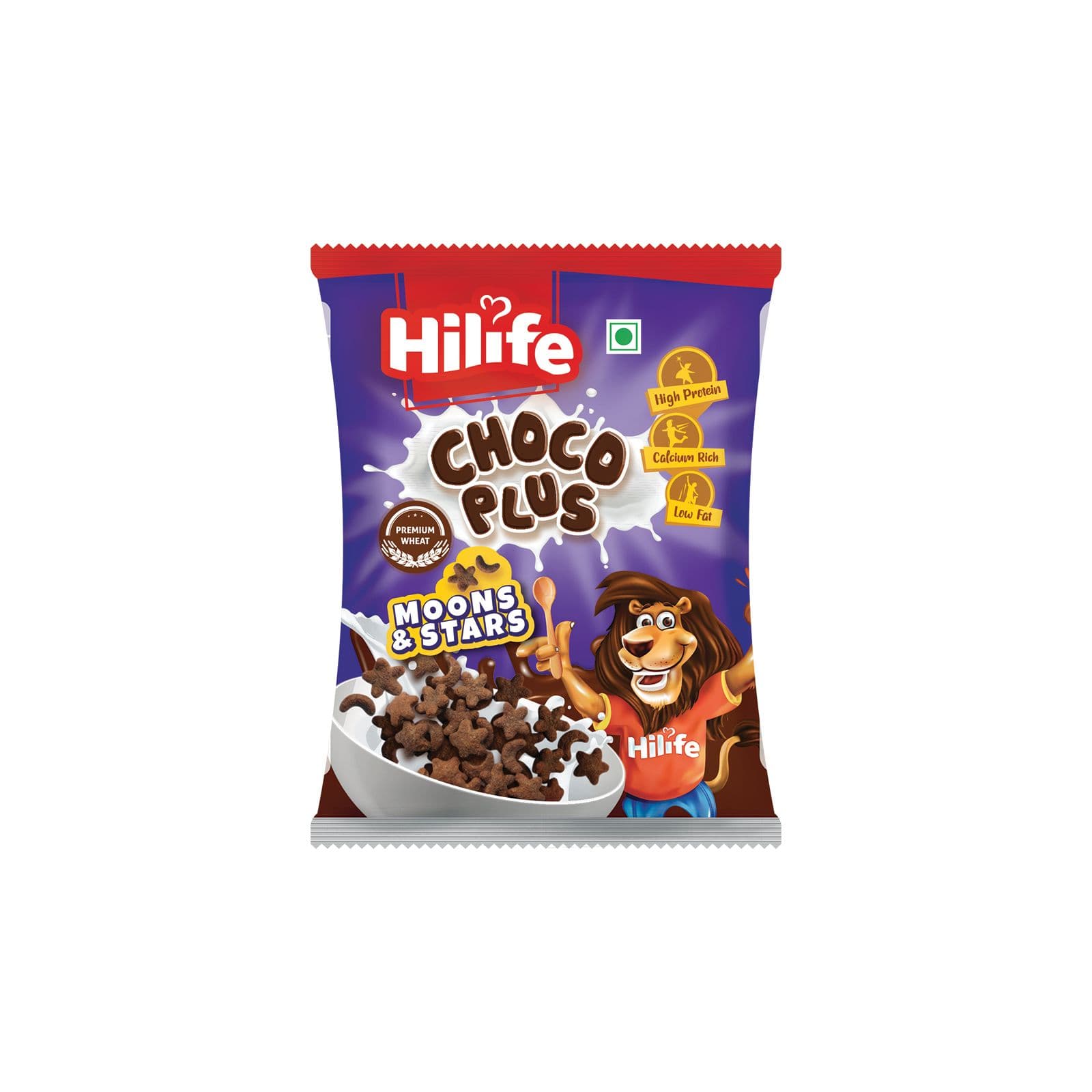 Hilife Choco Plus Moon And Stars 22Gm POUCH