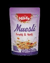 Hilife Muesli With Fruit And Nuts 300gm