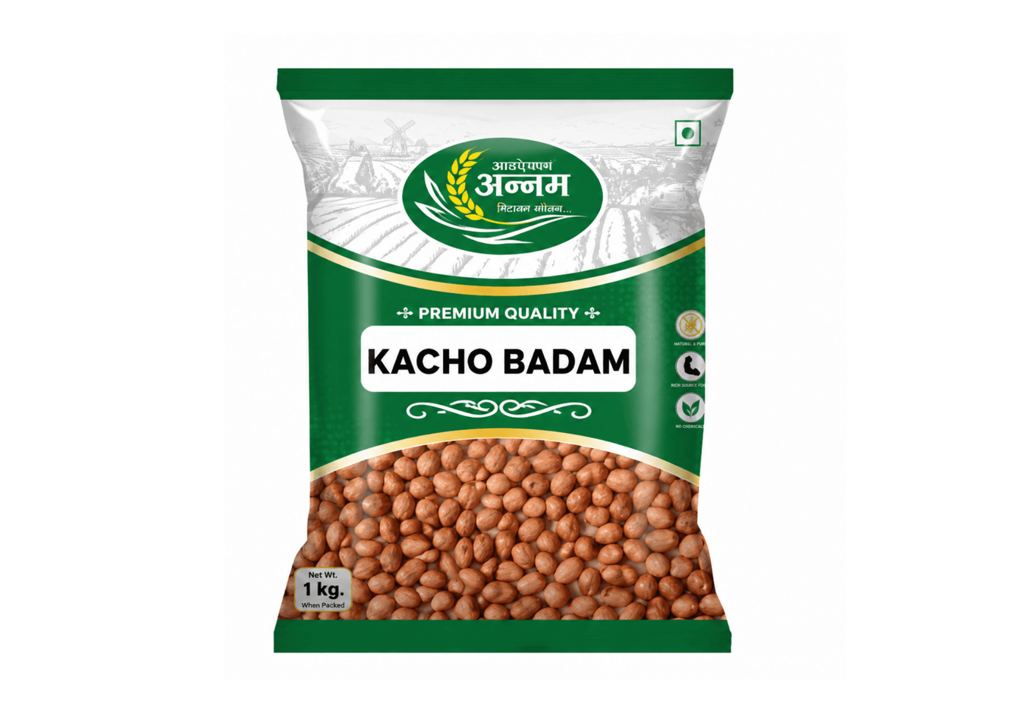 Annam Kacho Badam 1 kg