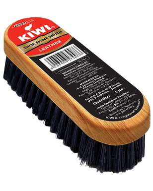Kiwi Leather Shoe Shine Brush