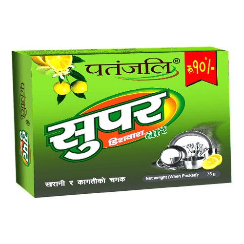 Patanjali Super Dishwash Bar 75gm