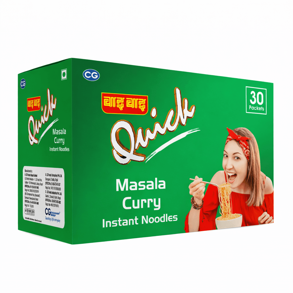 Wai Wai Quick Masala Curry 60gm_Case