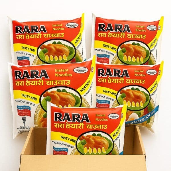 Rara Chicken Flavour Noodles 60gm (pack of 5)