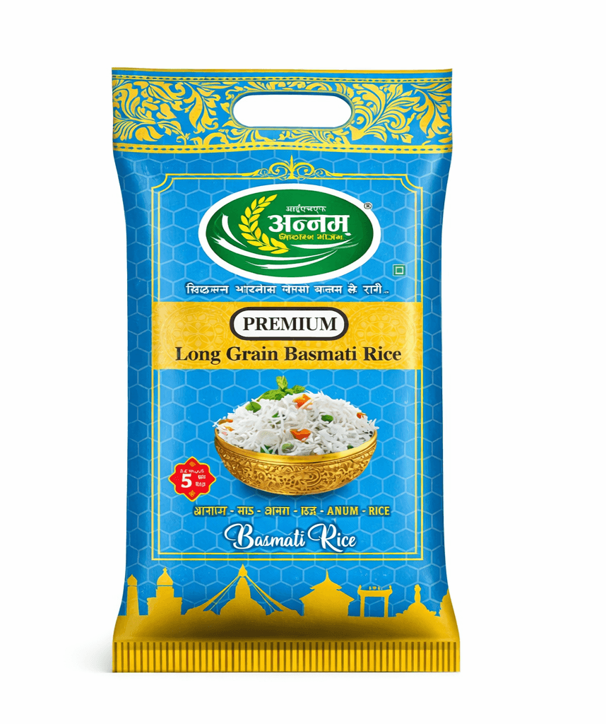 Annam Premium Long Grain Basmati Rice 5kg