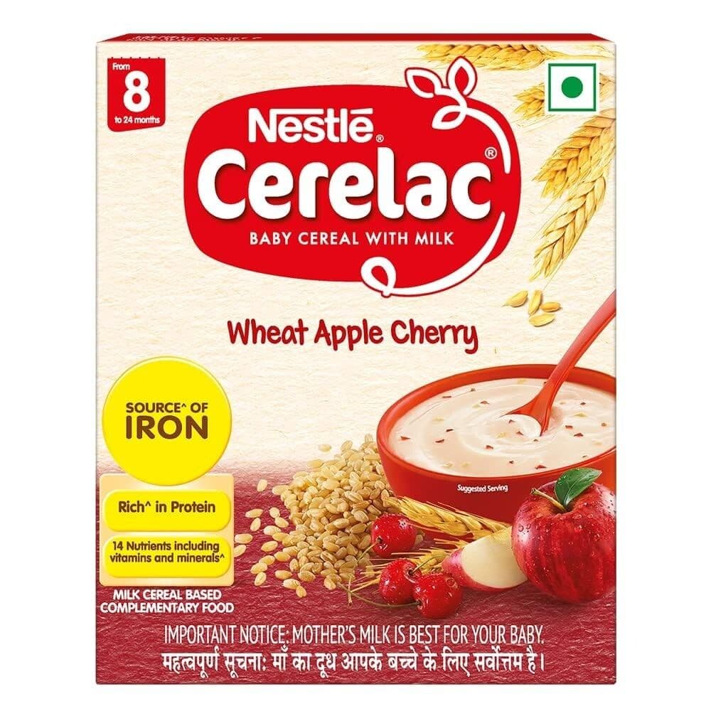 Cerelac Wheat apple Cherry 350gm 8