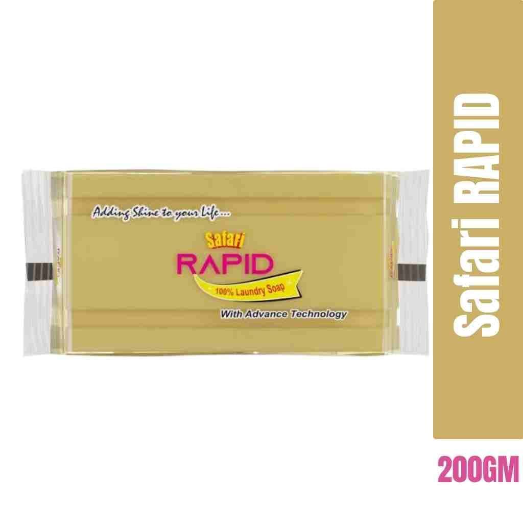 Safari Rapid Loundry Soap 200grm _Pc