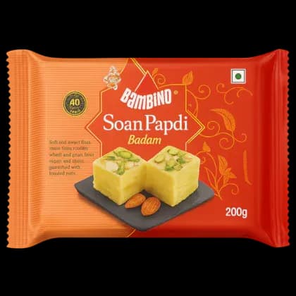 Bambino Soan Papdi Badam 200gm