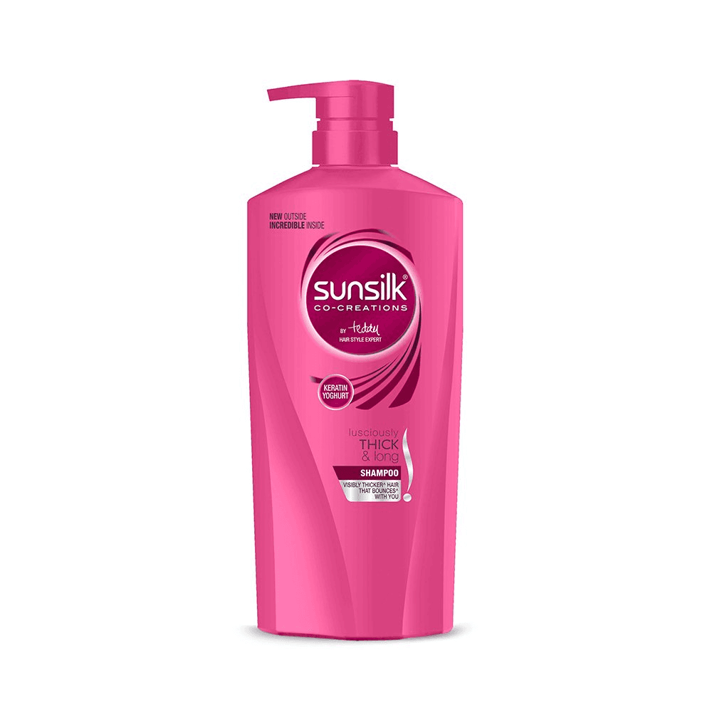 Sunsilk Pink Thick&Long Shampoo 625ml
