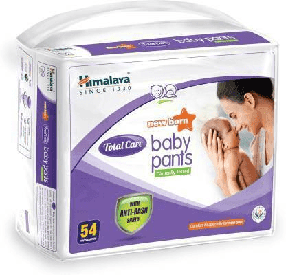 Himalaya Total  Care  Baby Pants Diapers-(NB)-54S