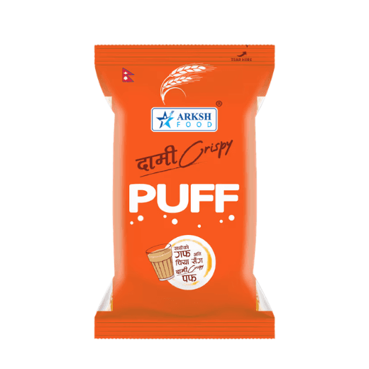Arksh Food Puff Dami Crispy 150grm