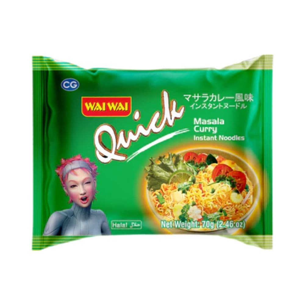 Wai Wai Quick Masala Curry 60grm