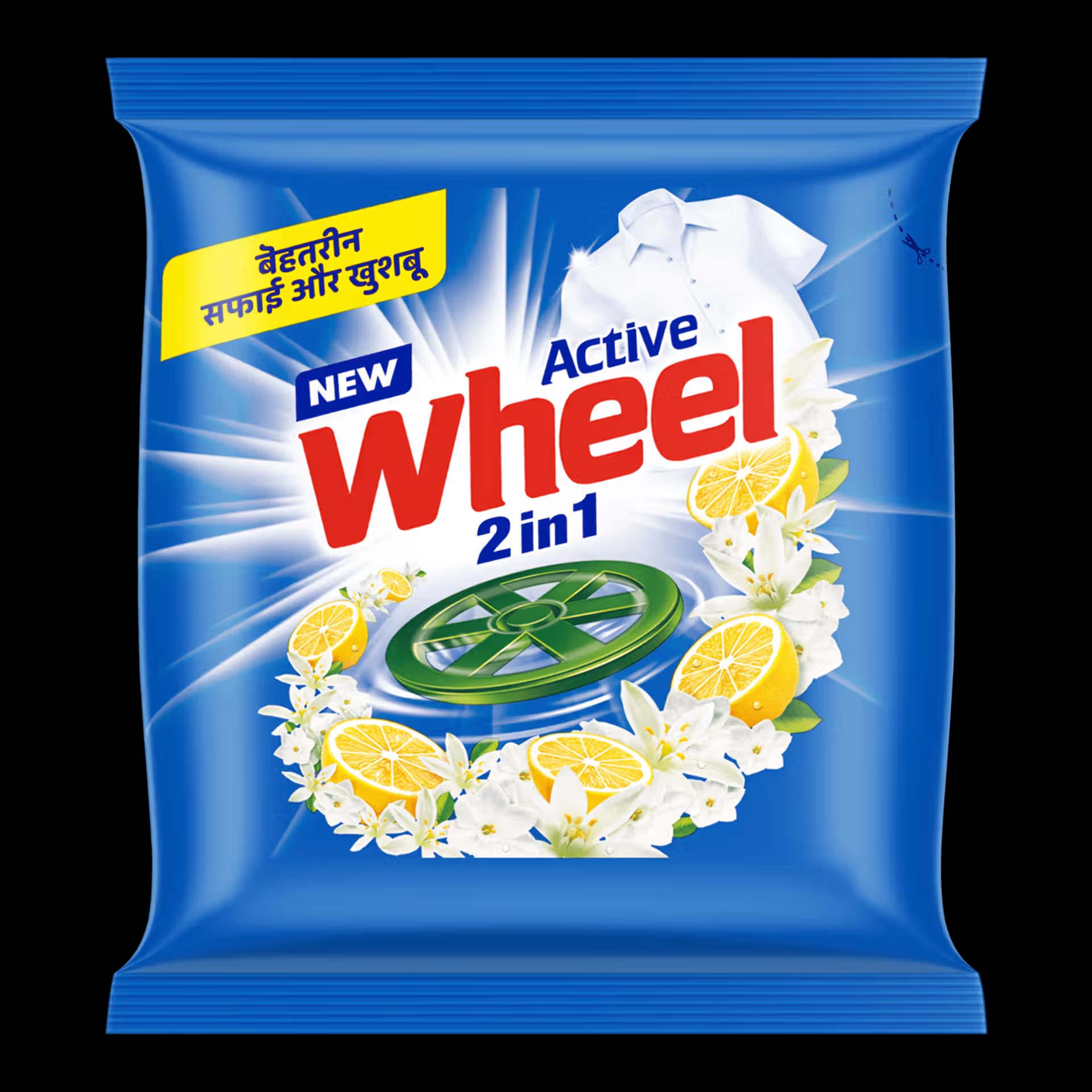 Wheel active 2 in 1 Clean & Fresh Blue 500gm