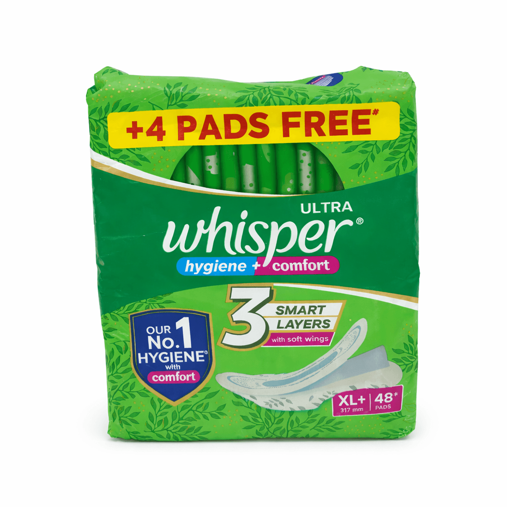 Whisper Ultra Hygiene Comfort XL+48 Pads
