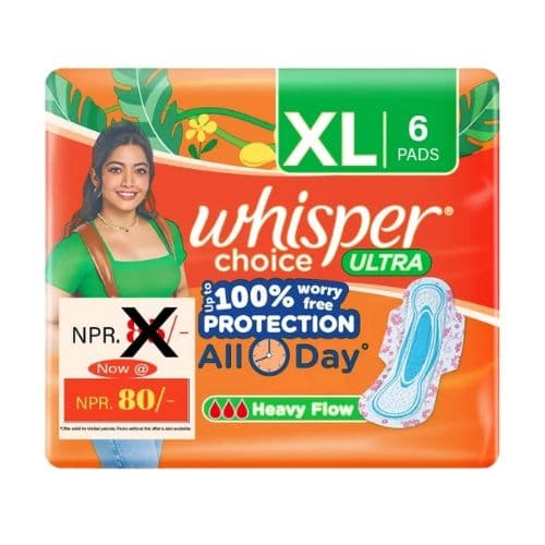 Whisper Choice Ultra 6s